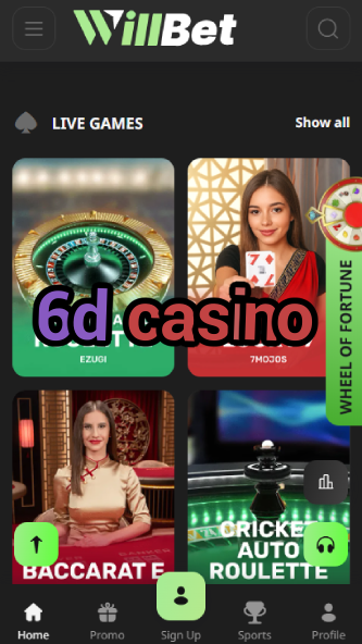 6d Casino - 3D Slots & Live Casino-atascasinoapp.ydblkf.net
