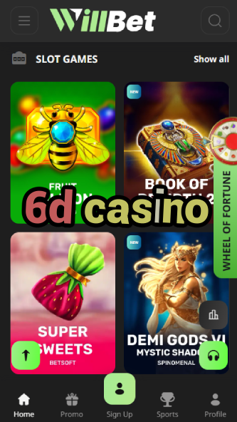 6d Casino - 3D Slots & Live Casino-atascasinoapp.ydblkf.net